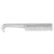 Alloy Horse Comb Mane Tail Pulling Comb Metal Horse Grooming Tool I7S8