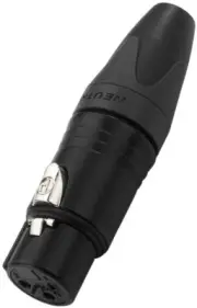 Neutrik NC-3FXXBAG XLR Coupling 3-polig-HQ-Version-Für Cable Ø 3,5 -8 MM