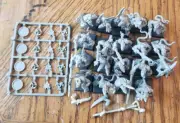 Warhammer Skaven Clanrat Regiment (1999) OOP Metal Plastic Vintage Rare x19