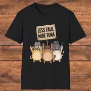 Chubby Cats Protest T-Shirt, Funny Cat Lover Shirt, Cute Funny Cat Gift