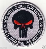 THE PUNISHER UNIT PATCH- SWAT COLORS - PNSH03