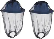[Leona Co] Mosquito Head Mesh Nets Gnat Face Netting for Protect from Insects Bugs Biting Midges from Any Outdoor Activities, Works Over Most Hats Comes