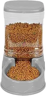 Cat Feeder Automatic Waterer - Self-Dispensing Dog Water Container for Home, Kennel, Travel | High Capacity Pet Hydration Dispenser for Puppies, Kittens, Small Breeds, Spill-Resistant Reservoir, Pet