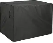 1 Pcs Dog Crate Cover, Ventilated Pet Keneel Cover, Rainproof Dust Dog Cage Covers Made with Polyester Dog Crate Cloth, Fit for Wire Dog Crate, Machine Wash & Dry