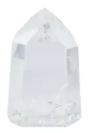 Clear Quartz Crystal Point, Natural Clear Quartz Crystal Tower from Brazil #61