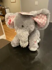 NEW Cuddle Barn “Ellie” Pink Girl Elephant Song Motion Dance 12” Animated Plush