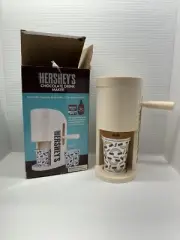 HERSHEYS Chocolate Milk Drink Maker w/ 2 Cups & Instructions Cocoa ( Brand New )