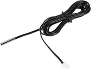 2 m thermistor temperature sensor waterproof probe wire 10 K 1% 3950 black