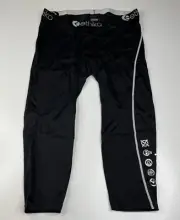 ethika NIB subzero men’s 3/4 tight 2XL compression Black underwear R9