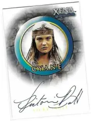 Xena Beauty & Brawn - A22 Victoria Pratt - Cyane Auto/Autograph Card (B)