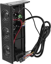 TEHAUX Practical Stereo Surround Speaker for PC Front Panel Music Speaker Easy Connection for Computers Laptops and More Experience Audio with Durable Design