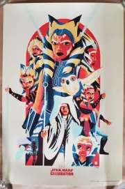 Star Wars Celebration 2020 Danny Haas Ahsoka Clone Wars Art Print Poster