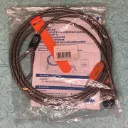 NEW Kensington MicroSaver Notebook Lock and Security Cable Model K64021F -2 Keys