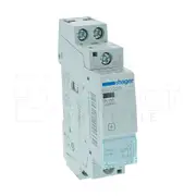 Hager ESC225 Contactor, 2NO, 230VAC Coil Voltage, 25A, 2 Pole, 230VAC, -10 to 50 deg C, With 1 Module