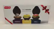 Dash Mini Griddle, Grill and Waffle Maker - 3-Piece Set
