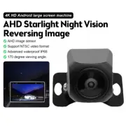 4K 170° HD Car Backup Camera Reverse Rear View Parking Night Vision Waterproof