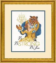 Dimensions Be Brave Cross Stitch Kit, 23 cm x 30 cm