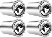 Cute Tire Valve Stem Caps - Leak-Proof Tire Valve Caps,Set of 4 Cat Pattern Auto Wheel Stem Covers for Trucks, Vehicle Tyre Accessories