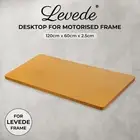 Levede Desktop For Motorised Adjustable Desk Electric Sit Stand Table 120X60CM