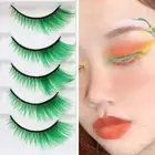 Thick Fluffy Lashes Cat Eye Eyelashes 3D Mink Lashes Makeup Supplies