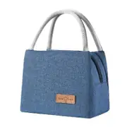 Lunch Bag for Women Men Insulated Lunch Box Bags for Adult, Portable Lunch Cooler Bags Leakproof Thermal High Capacity , Black
