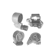 Musashinok Full Engine Mount Kit for Hyundai Accent LC 1.5L DOHC G4EC 00-03 Auto