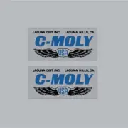 Laguna - Cruiser C-MOLY decals - old school bmx