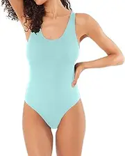 [RPLIFE] Myanmar Flag Womens Bathingsuits, Low Back Bathing Suit, Padded One-Piece Swimsuit