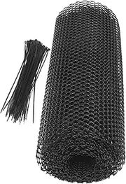 1Set Garden Barrier Netting Multi Use Fencing for Animal Protection Durable Mesh Fence with Ties for Plant Support and Lawn Decoration