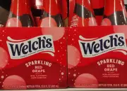 Welch s Sparkling Red Grape Juice Cocktail, 8.4 Fluid Ounce, 8 Bottles