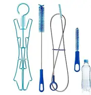 Hydration Bag Cleaning Kit - Water Bag Cleaning Brush, Hydration Bladder Cleaning Kit, Multipurpose Cycling Water Bag Brush Set, Outdoor Hydration Bag Cleaning Supplies for Cycling Camping