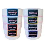 The Press Club 5 Gallon All-Mesh Bubble Wash Bags 8-Pack