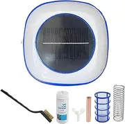 Swimming Pool Ionizer Copper Silver Ion Solar Pool Swim Water Lower Purifier Chlorine Kills-Algae Purifier Outdoor B6y1