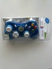 Blueberry BOOM Xbox 360 Rock Candy Blue Wired Controller Free Postage New Sealed