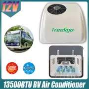 12V RV Rooftop Air Conditioner For Caravan Motorhome RV Bus Trucks Cool&Heat