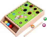 Mini Billiards Table for Boys and Girls 1 Pool Bowling Set Portable Games for Toddlers for Preschoolers