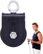 Weight Pulley | Cable Machine Pulley,360° Silent Gym Pulley System Weight Cables Pulley Fitness Gym Bearing Pulley Wheel for Birds
