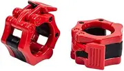2PCS 50mm Barbell Clamp Collar Clip Olympic Weightlifting Lift Spring Lock