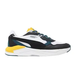 Puma 休閒鞋 X-Ray Speed Lite 男鞋 白 黑 拼接 皮革 網布 緩震 運動鞋 38463944