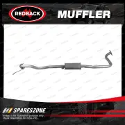1 pc Redback Centre Muffler for Ford Festiva 3 Door 04/1994-12/1997