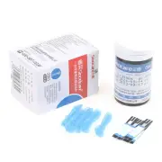 25pcs for Safe-Accu Blood Glucose Test Strips and Lancets for Diabetes Tes~'l