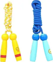 CLISPEED 2Pcs Jumping Ropes Lightweight Handle Skipping Ropes for Outdoor Exercise for Design