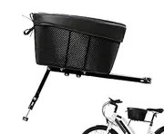 Removable Bicycle Basket - Pet Basket, Bicycle Handlebar Front Basket, Removable, Foldable, Waterproof, Multi-Purpose Basket for Pets, Shopping, Camping, etc