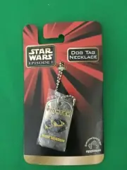 naboo fighter Star Wars Episode I Dog Tag Applause NEW b116