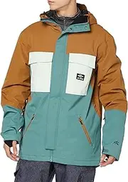 [Rip Curl] Lip Curl 004MOU / PINNACLE JACKET Men's Thermal Snow Jacket (Moisture Permeable, Waterproof, DWR: Durable Water Repellent) Winter