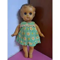 在飛比找蝦皮購物優惠-50年代早期軟膠古董娃娃 懷舊膠皮老娃娃