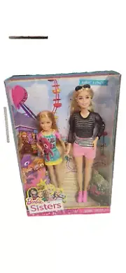 K 2015 Barbie & Stacie Sisters Playset DGX 41 NEW