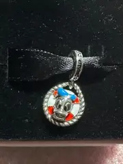 DISNEY PARKS PANDORA CHARM DONALD DUCK LIFE PERSERVER DANGLE NEW IN BOX