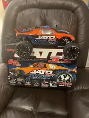 Traxxas 55077-3 - Jato 3.3 Nitro 1/10 Stadium Truck RTR, TQi Radio & TSM, Orange
