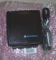 NOS Motorola Weather-Resistant HSN6001 HSN6001B External Speaker /w BRACKET